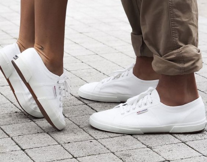 情侶鞋Golden Goose Deluxe白鞋